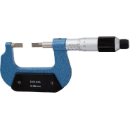 Micromètre pour rainures et gorges - 0-25 mm - Butée micrométrique avec broche non rotative_1
