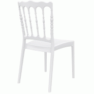 Chaise de reception Napoleon blanche - BLANC_1