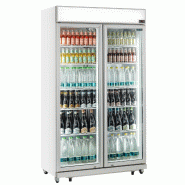 Armoire à boissons blanche 2 portes battantes 805 L - avec canopy | Coolhead - DC1050C_1
