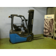 Chariot frontal électrique d'occasion TOYOTA 8FBET15 - triplex, 1500 kg, hauteur de levage 5500 mm_1