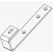Crochet pour tuile ardoise SolidHook Slate K2 System - acier inox A2 - Compatible SolidRail_1
