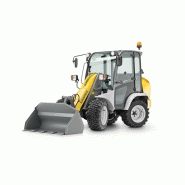 Chargeuse maniable Kramer 5035 avec largeur de 1,20 m pour trottoirs et parkings