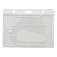 Porte-badge h 2 cartes - référence : IDS68-2 - polycarbonate anti UV - lot de 100_1