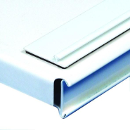 Rail large adhésif ou magnétique - 30 mm - Longueurs 1000 et 1330 mm - Boîte de 50 unités_1