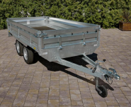 Remorque roues dessous - 3,00 x 1,50 m - 750 kg - ZASLAW HL300T_1