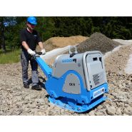 Cr 8 compacteurs réversibles - plaque vibrante - weber maschinentechnik - poids de service. 601 kg à 605 kg_1