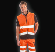 Gilet softshell High Viz - Réf: R451X - Imperméable, respirant et coupe-vent - Classe 2 EN ISO 20471:2013+A1:2016_1