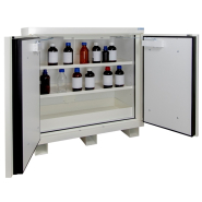 As90c2p - armoire de sécurité pour produits inflammables - delahaye - capacité 115 l_1