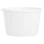 Pot en papier ingraissable 60 ml blanc Ø5,4x3,4cm - par 250_1