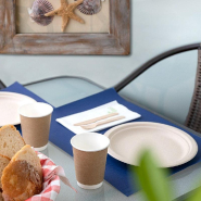 Set de table cellulose bleu marine 31x43cm par 2000_1