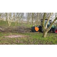 Broyeur forestier robuste adapté aux travaux intensifs