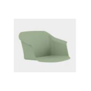 Lot de 2 fauteuils MIZA - Coque polypropylène 6 finitions - Pieds bois Ø24mm à Ø18mm - Référence 8015 FR110_1