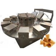 Machines électriques de cône de gaufre de crème glacée - Henan Gelgoog - capacité 800-1000 pcs/h - trois phases - certification CE_1