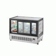 Vitrine réfrigérée vitre droite 120L ATOSA_1