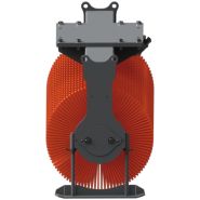 Balayeuse pour pelleteuses Cangini - Nettoyage des surfaces verticales et zones difficiles d'accès_1