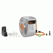 Enrouleur de tuyau Claber - automatique 20m ou 30m - système SLOW REWIND - rotation 180° - référence 717030_1