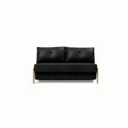 Canapé-lit design Innovation Living Cubed Wood 02 - Convertible 200x140 cm - Coloris Faunal Black_1