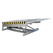 MSRHR Niveleur de quai - Lèvre télescopique en acier inoxydable, galvanisé ou peint - Largeur 1800 à 2000 mm_1