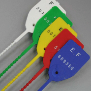 Scellé PP à tige Crantée ronde - Longueur 210 mm - Tige Ø2.5 mm - Blanc_1