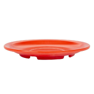 Soucoupe café mélamine rouge Ø13,8cm - par 12_1