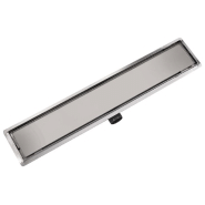 Vidaxl drain de douche linéaire 730 x 140 mm acier inoxydable 142173_1