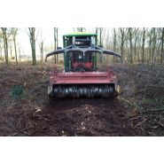 Broyeur forestier Bugnot avec montage hélicoïdal des masses