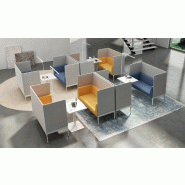 Canapé Cocooning 2 places Design ACCORD - Offisit - Marron clair_1