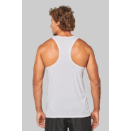 Débardeur triblend homme PROACT - Réf: PA446 - 50% polyester, 25% coton, 25% viscose - 130 g/m²_1