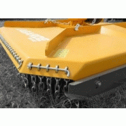 Gyrobroyeur G2 120 Emeca - Haute résistance élastique, Lames en acier coudées, Boitier renvoi d’angle avec sécurité_1