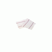Lavette 41 fibres diverses- tissage gaufre avec bande de tissage plat sur les bords 70x30cm_1