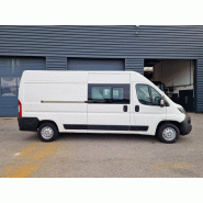 PEUGEOT BOXER Double Cabine Occasion - 130 ch, 108 000 km, 7 places, GPS, climatisation_1