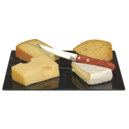 Planche à découper verre décor marbre -_1