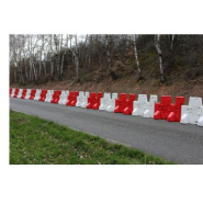 Séparateur de voie à très faible encombrement avec emprise au sol la plus réduite du marché (27 cm) - K16 BALIROAD +_1