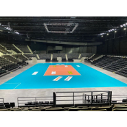 Tribune télescopique pour manifestation sportive_2