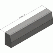 Bordure béton type T2 - Classe U - BCL - Finition esthétique des trottoirs - Norme NF et CE_1