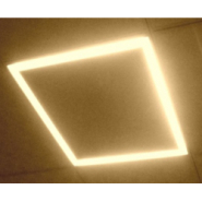 Dalle led à haute efficacité lumineuse, idéal pour éclairer les zones de travail, commerces et établissements de santé, ip20 36w - cadra multi k_1