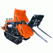 Dumper à chenille Cormidi CMF1300 avec écran digital et ergonomie avancée