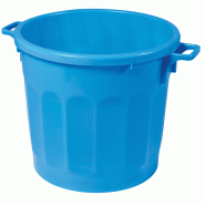 Poubelle ronde tri sélectif 75L Gilac - Bleu_1