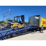 Rampe de chargement mobile large AZ RAMP STAR XL - utilisation manuelle ou électrique - 8 à 20T - options personnalisables_1