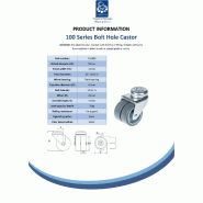 Roulette double 50mm 2
