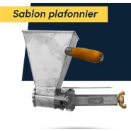 Sablon économique et confortable, version mural ou plafonnier, pour jointement de pierres, tyrolienne, crépissage rustique et application d'enduit - mac 3 - s-rc_1