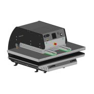 Slide 1285 - Presse à chaud textile pneumatique - SEFA - Plateau 125x85 cm / 49x33