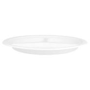 Assiette 3 compartiments bagasse blanc Ø26x2,6cm - par 800_1