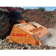 Broyeur de pierre Kirpy BPS 250/3 avec rotor de grand diamètre