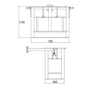 Panier nacelle en fibre de verre matilsa - 1 personne_1