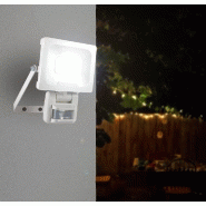 Projecteur mural Nino 20W 1600lm - Détecteur de mouvement - Blanc_1