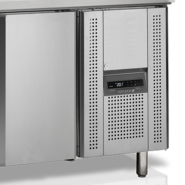 Comptoir de préparation de sandwich - Réf SS8200 - Acier inoxydable avec cuve de refroidissement GN1/3_1