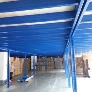 Mezzanine industrielle - Guangzhou Maobang Storage Equipment - racks métalliques avec planchers et accessoires complets_1