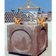 Pince de levage PZV-M - 500 kg - Conformité Européenne_1