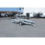 Remorque porte voiture tout équipée avec châssis modulaire en acier galvanisé